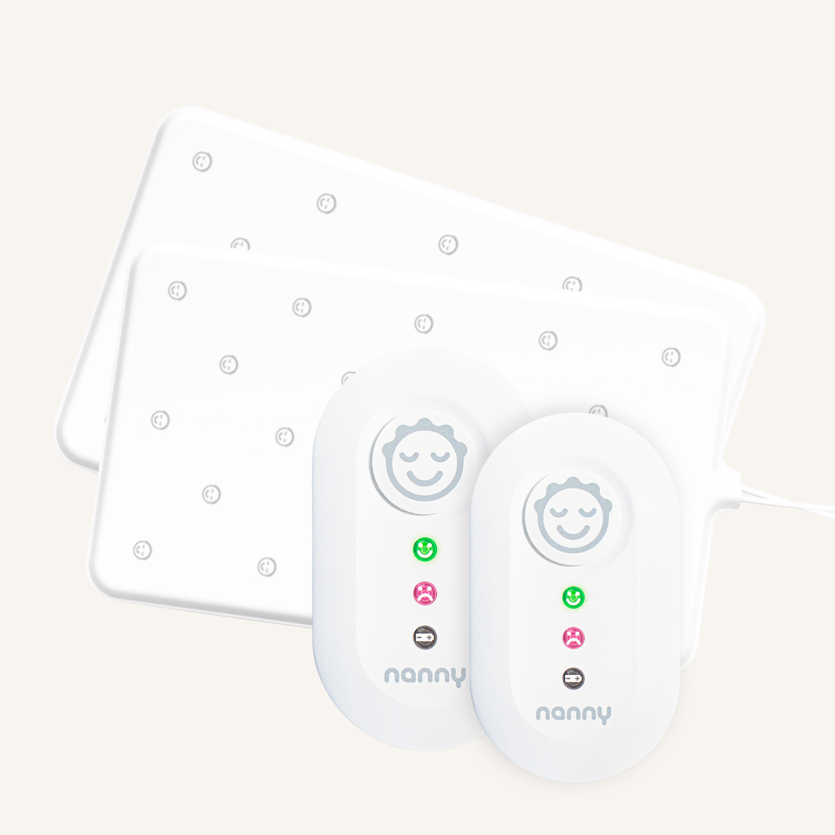 NANNY Atmungsmonitor für Babys inkl. Sensormatte - BM-02