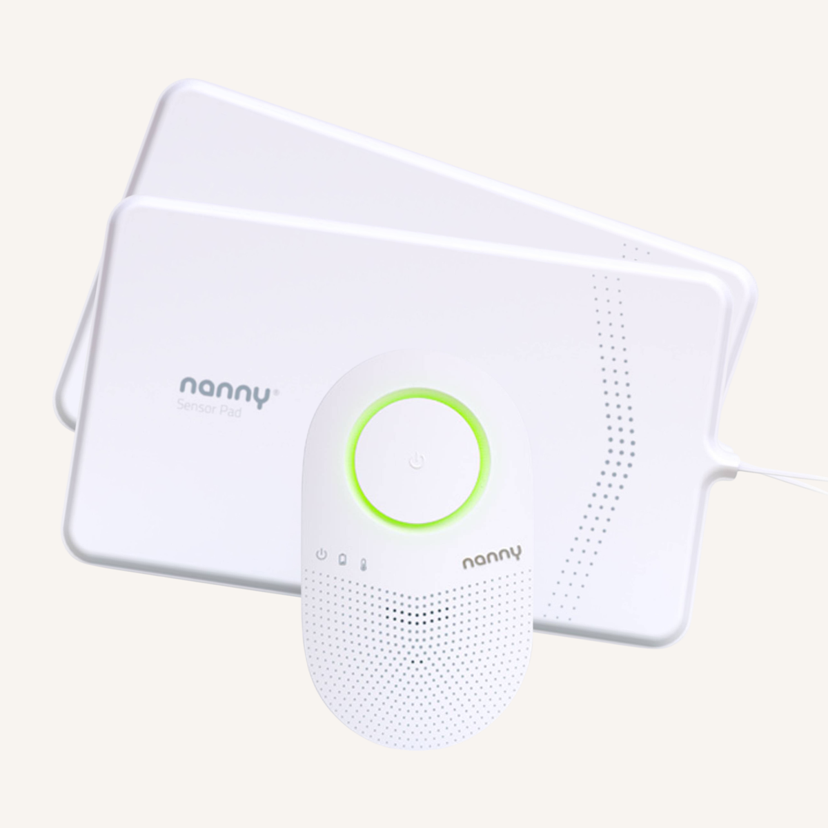 NANNY Atmungsmonitor für Babys inkl. Sensormatte - BM-03
