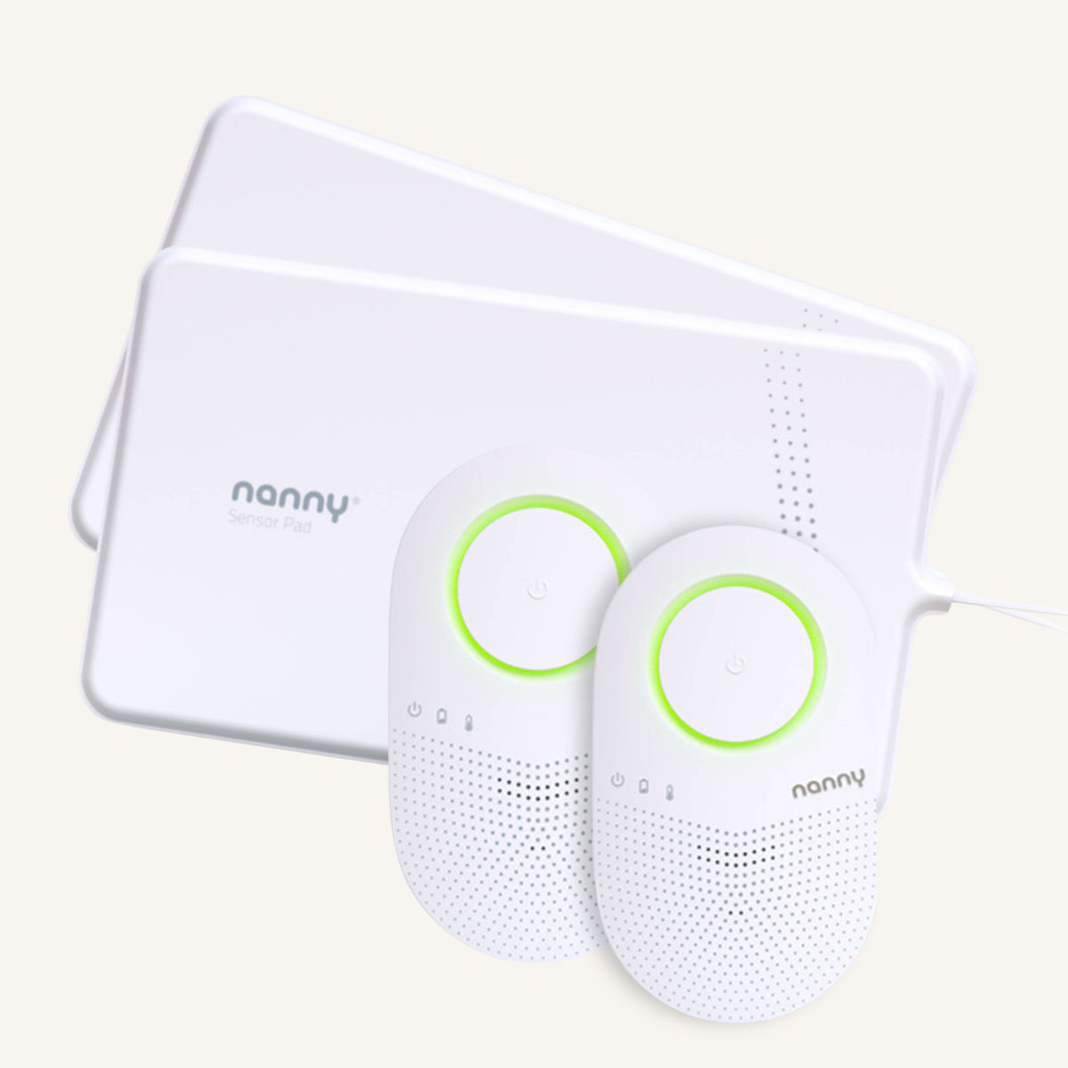 NANNY Atmungsmonitor für Babys inkl. Sensormatte - BM-03