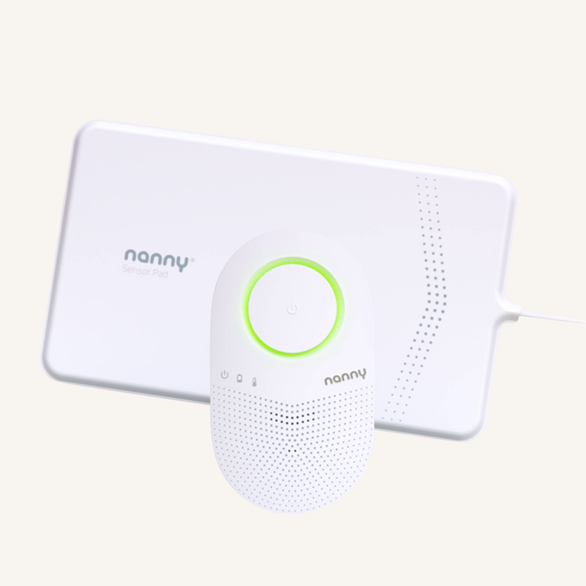 NANNY Atmungsmonitor für Babys inkl. Sensormatte - BM-03