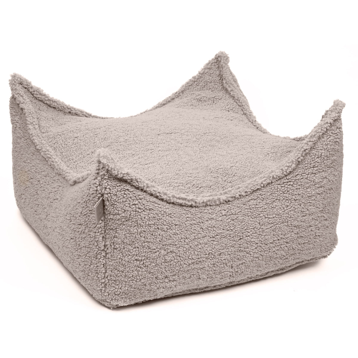 MeowBaby Sitzpouf für Kinder, quadratisch, Bearly