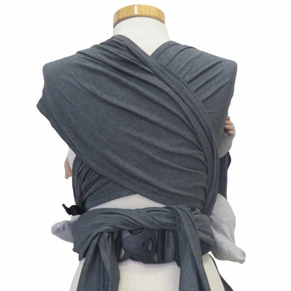 Storchenwiege Bondima Wrap Conversion Babytrage – Graphit