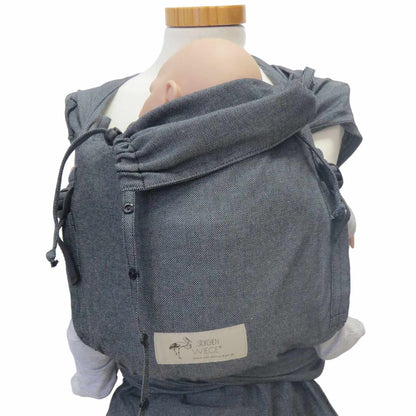 Storchenwiege Bondima Wrap Conversion Babytrage – Graphit