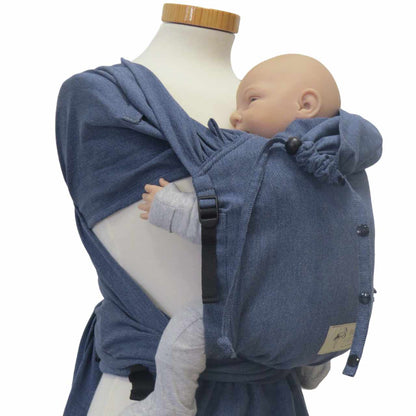 Storchenwiege Bondima Wrap Conversion Babytrage – Jeans