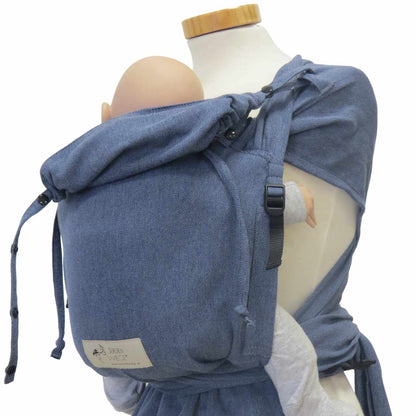 Storchenwiege Bondima Wrap Conversion Babytrage – Jeans