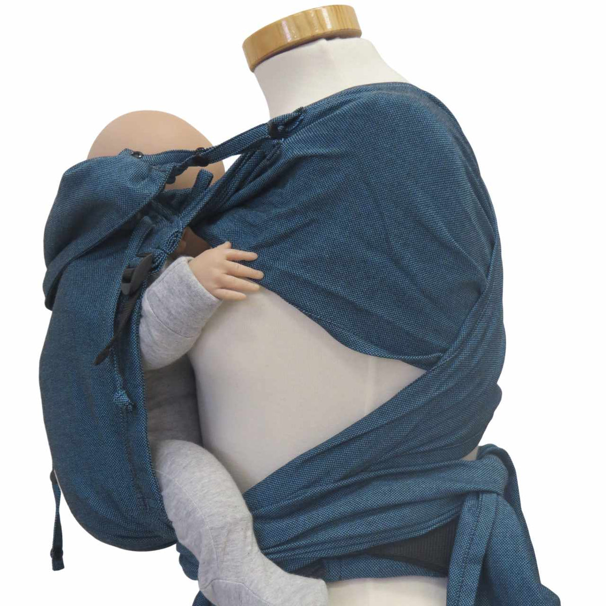 Storchenwiege Bondima Wrap Conversion Babytrage – Türkis