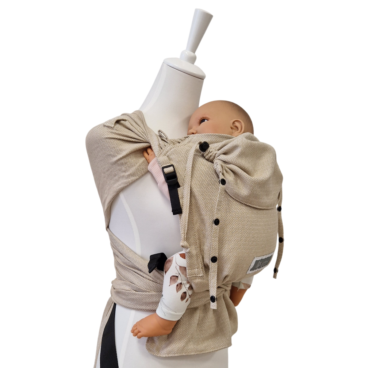 Storchenwiege Bondima Wrap Conversion Babytrage – Leo Natur
