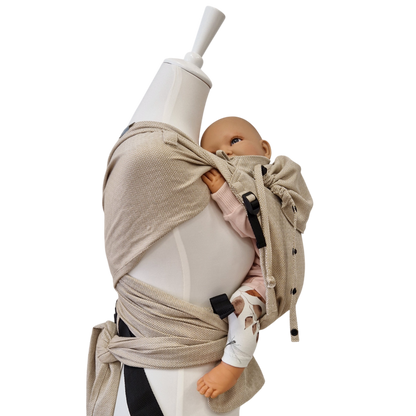 Storchenwiege Bondima Wrap Conversion Babytrage – Leo Natur