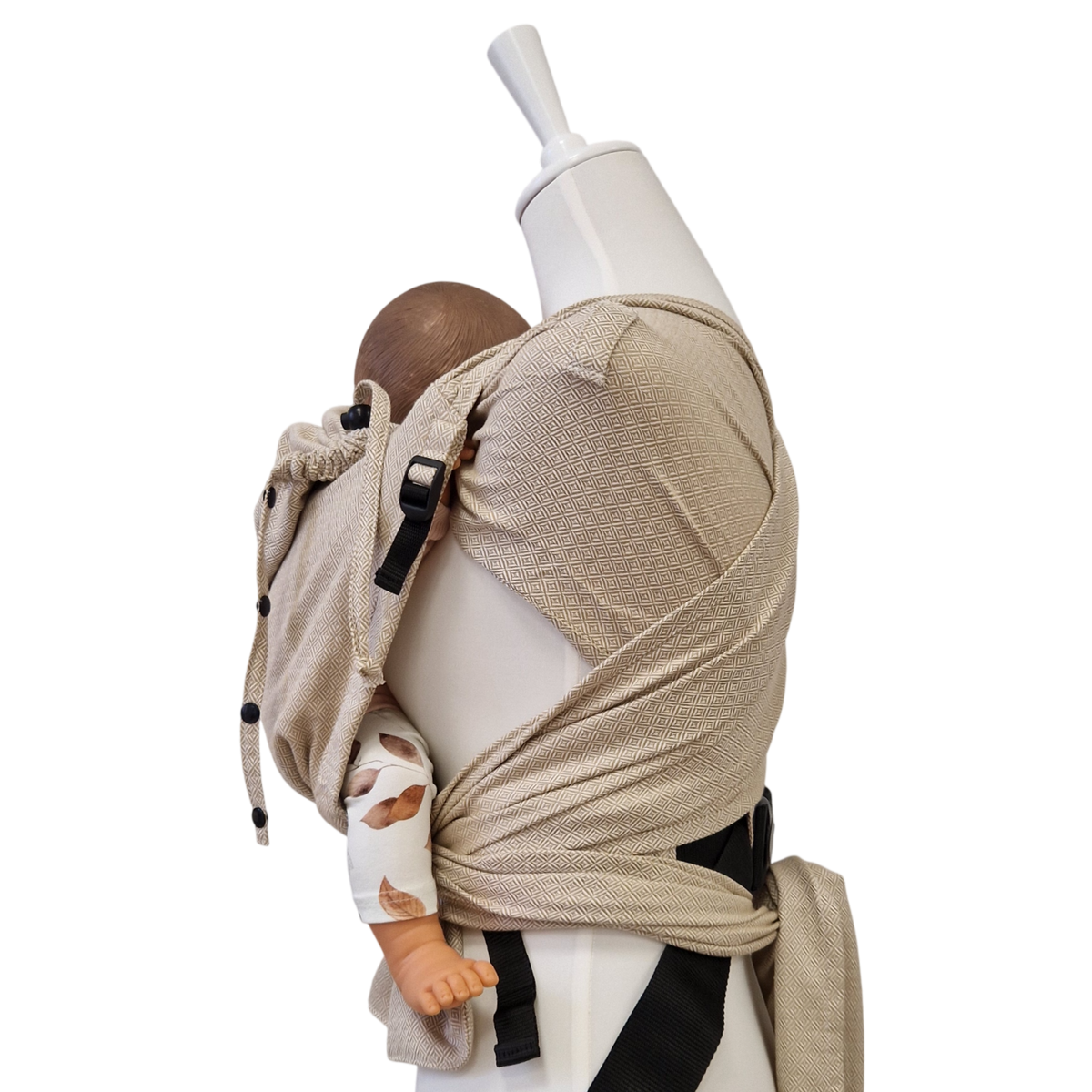 Storchenwiege Bondima Wrap Conversion Babytrage – Leo Natur