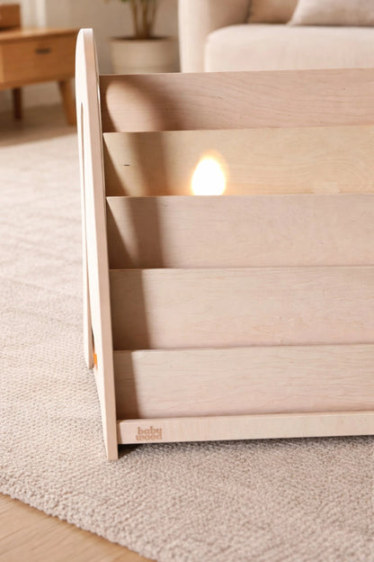 BabyWood Montessori Book Shelf SLIM M - natural