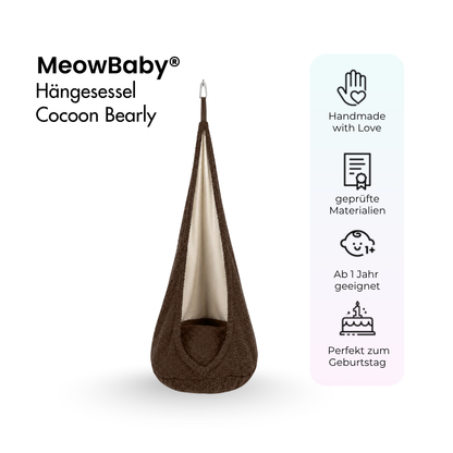MeowBaby Hängesessel Cocoon Bearly
