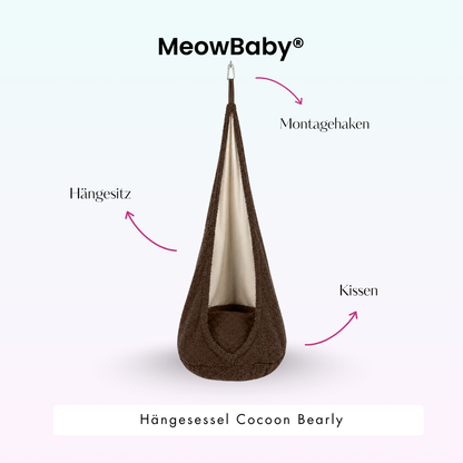 MeowBaby Hängesessel Cocoon Bearly