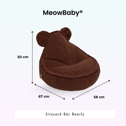 MeowBaby Sitzsack Bearly Bär