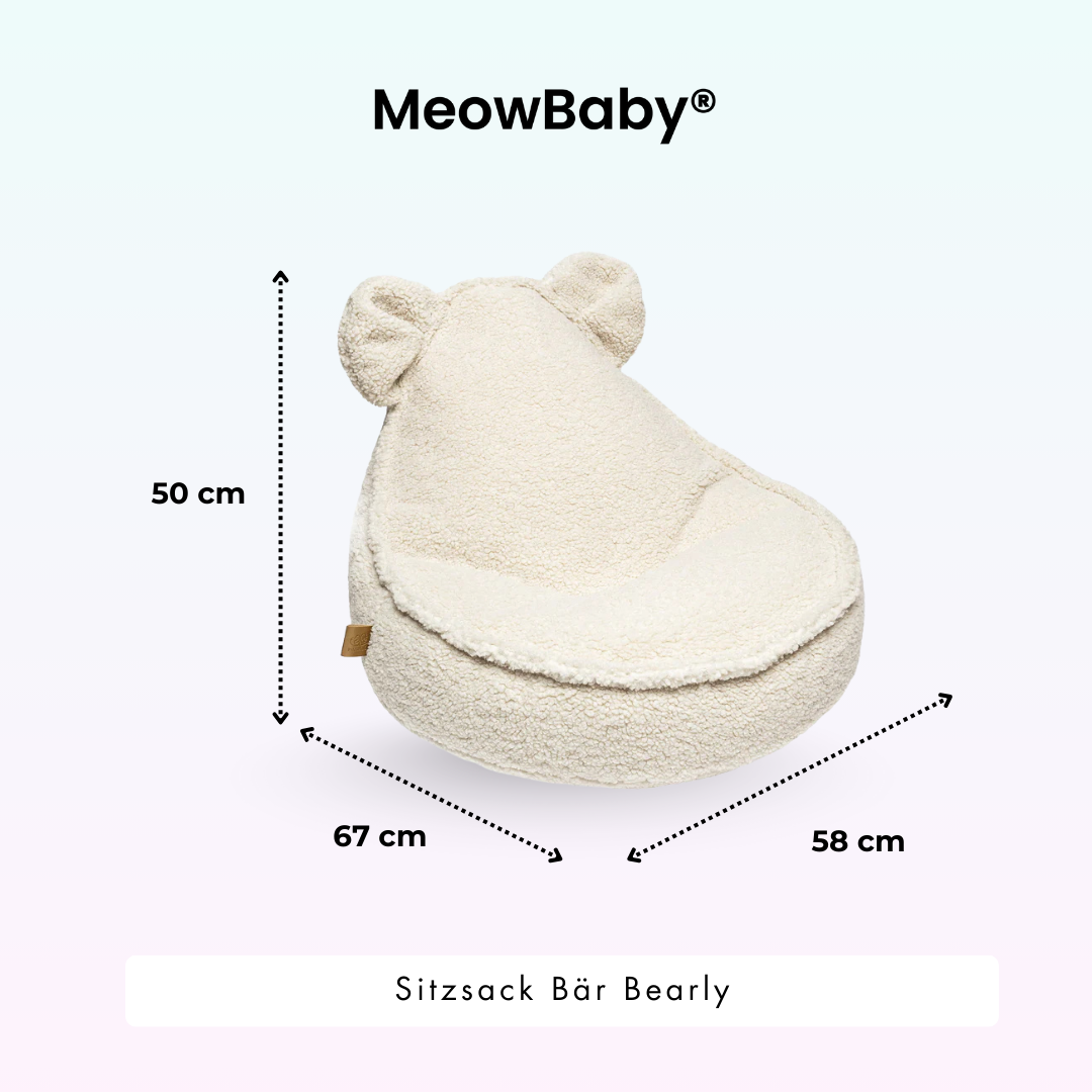 MeowBaby Sitzsack Bearly Bär
