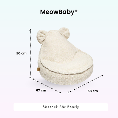 MeowBaby Sitzsack Bearly Bär