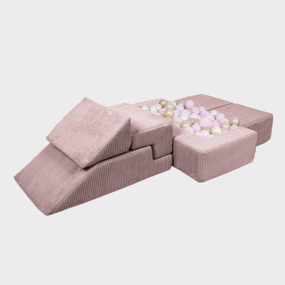 Design4Kids Schaumspielset Elements Jewel Cord Powder Rose