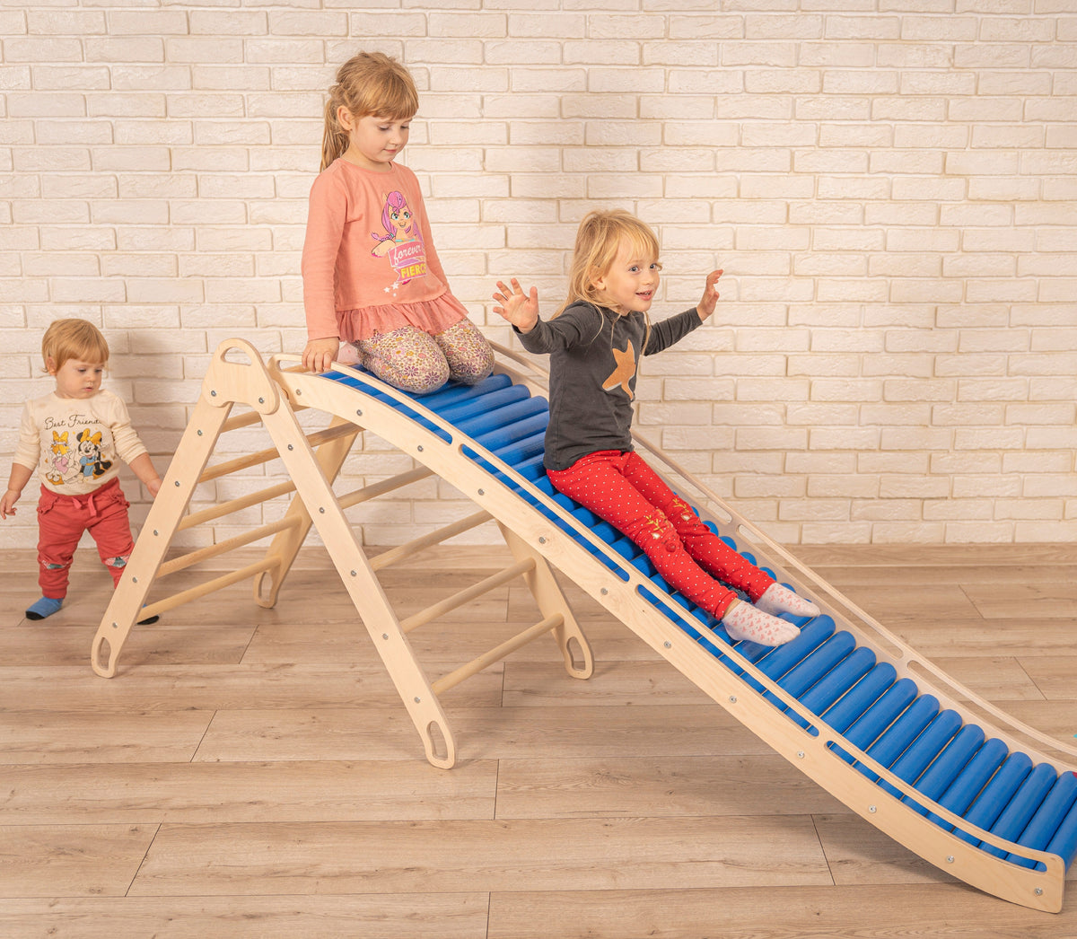 Design4Kids Wellen-Rollenrutsche XL - XXL