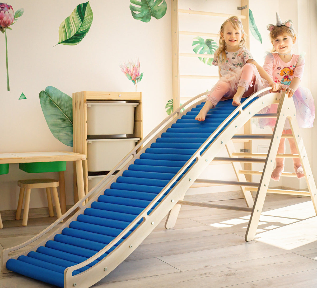 Design4Kids Wellen-Rollenrutsche XL - XXL