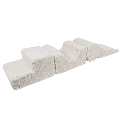 MeowBaby Shape Set Bearly 4-Elements - beige/cream
