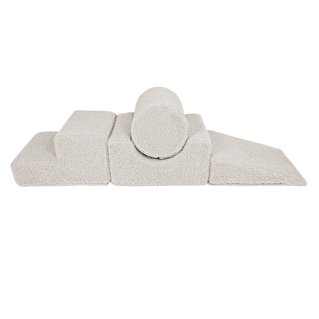 MeowBaby Shape Set Bearly 4-Elements - beige/cream