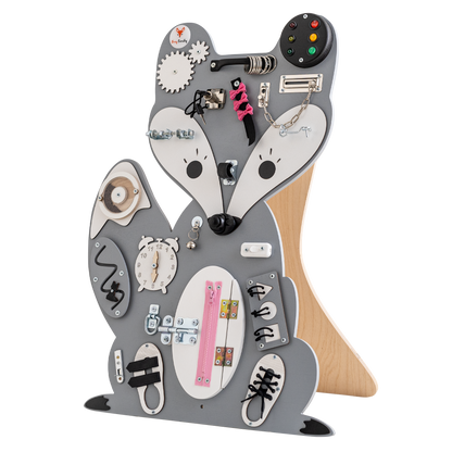Foxy Family BusyBoard - Montessori BusyBoard