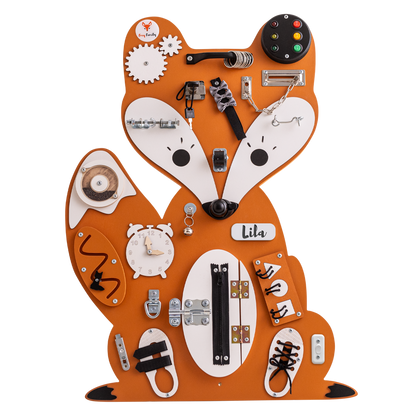 Foxy Family BusyBoard - Montessori BusyBoard