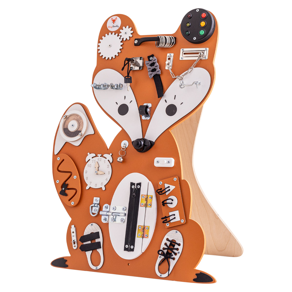Foxy Family BusyBoard - Montessori BusyBoard