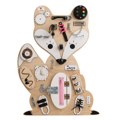 Foxy Family BusyBoard - Montessori BusyBoard