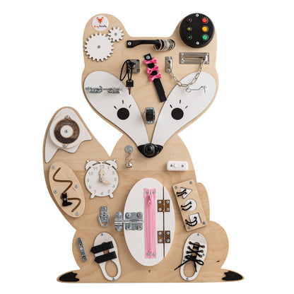 Foxy Family BusyBoard - Montessori BusyBoard