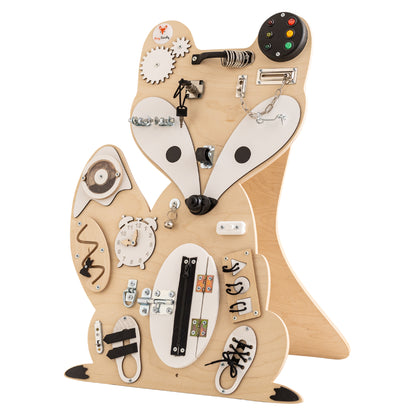 Foxy Family BusyBoard - Montessori BusyBoard