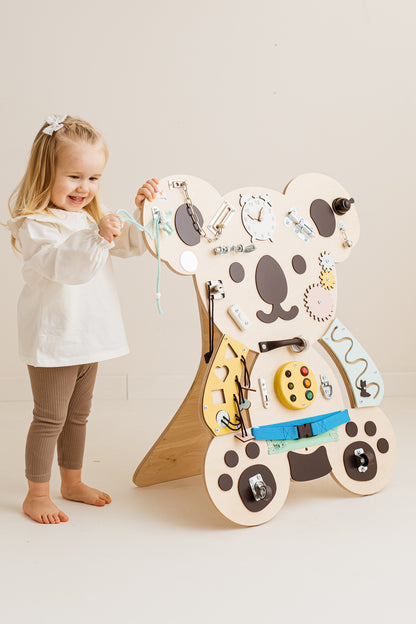Foxy Family BusyBoard - Montessori BusyBoard