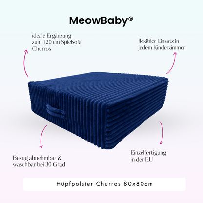 MeowBaby Hüpfpolster Churros - 60x60cm