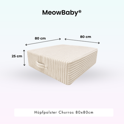 MeowBaby Hüpfpolster Churros - 60x60cm