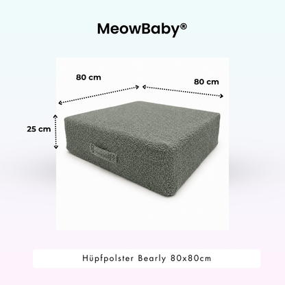 MeowBaby Hüpfpolster Bearly - 80x80cm