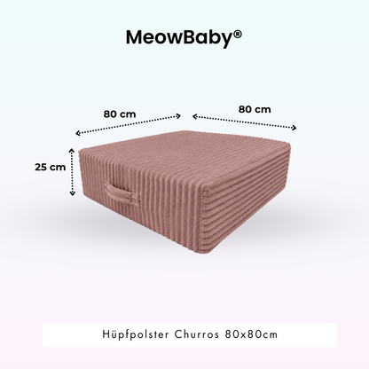 MeowBaby Hüpfpolster Churros - 60x60cm