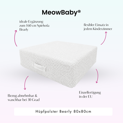 MeowBaby Hüpfpolster Bearly - 80x80cm