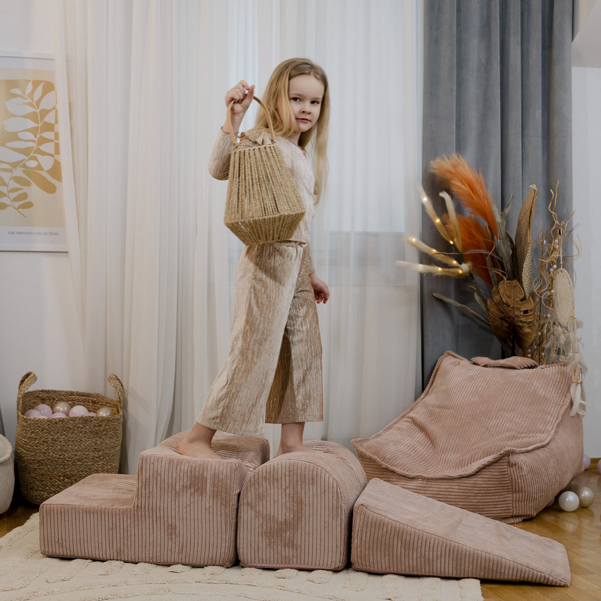 Design4Kids Schaumspielset Jewel Cord mit 3 Elementen