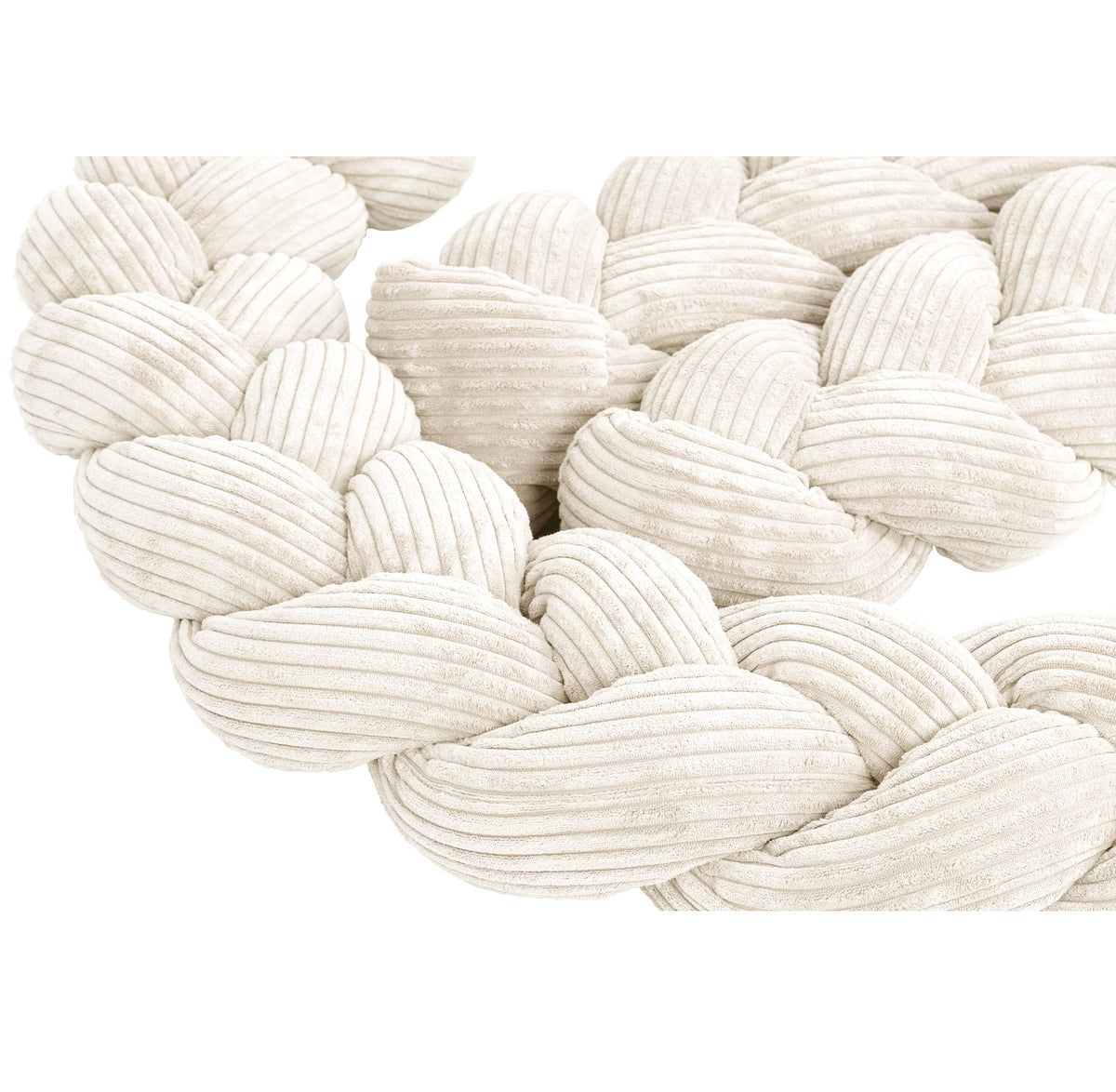 MeowBaby Geflochtene Bettschlange Ästhetik Cord (1,5 - 3 m) - Classic Cord Edition