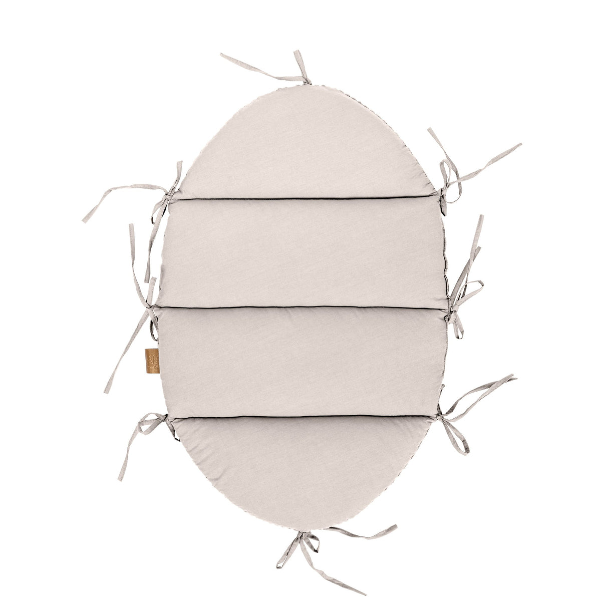MeowBaby Babynestchen Ästhetik Cord mit geflochtener Bettschlange - Classic Cord Edition