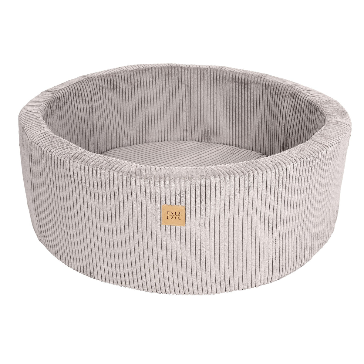 Design4Kids Bällebad Jewel 90x30cm Cord mit 200 Bällen - eigene Farbauswahl Vintage Beige