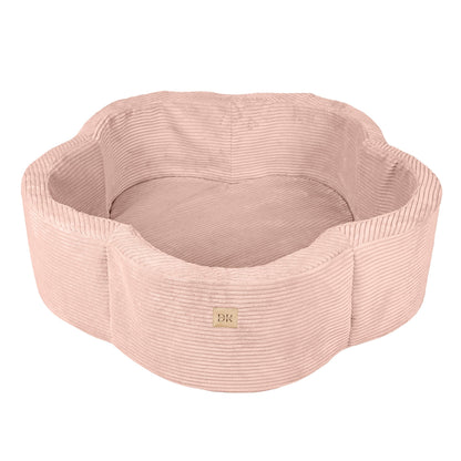 Design4Kids Bällebad Blume Jewel Cord mit Spielmatte, 200 Bälle - eigene Farbauswahl