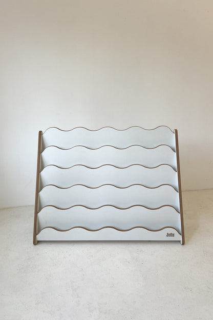 BabyWood Montessori Bookcase WAVE M - Natural