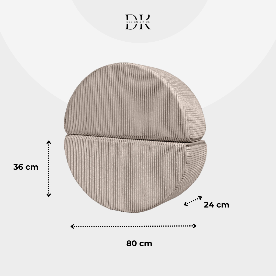 Design4Kids 2 Rocker Jewel – Cord Hazelnut Taupe