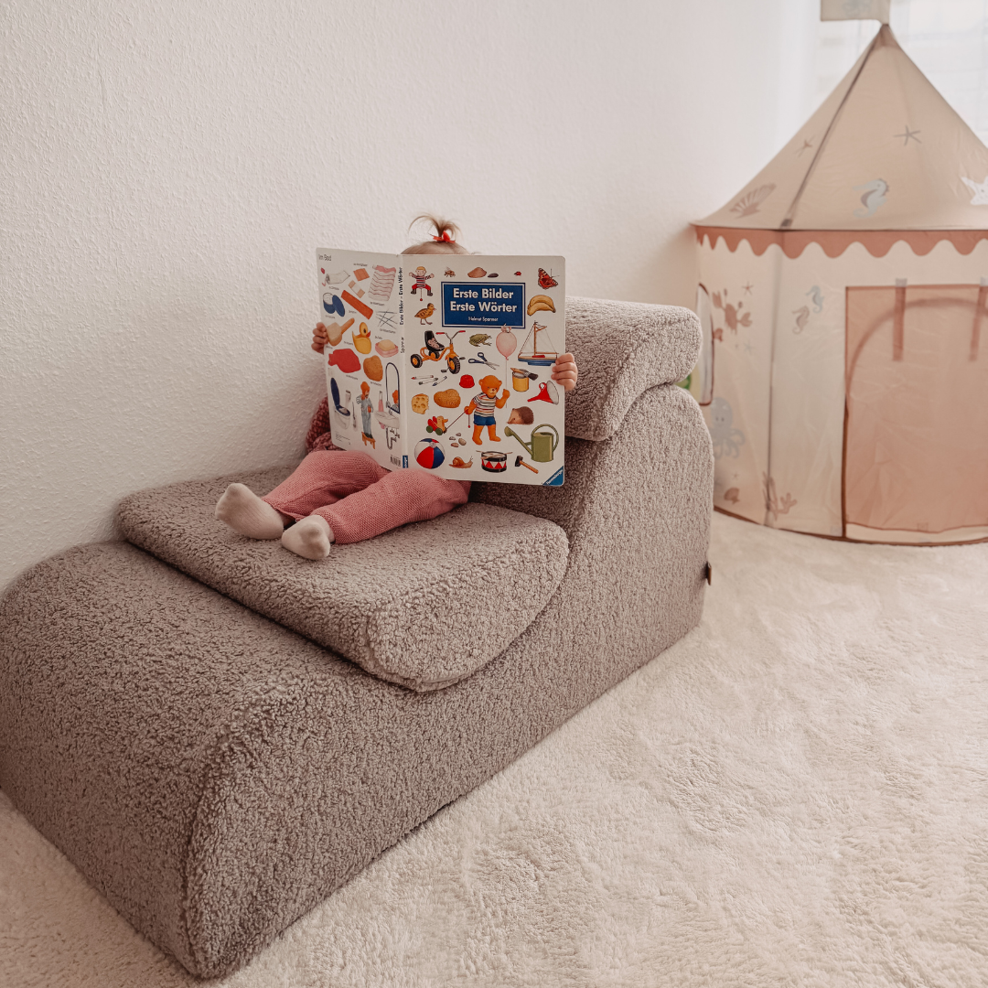 MeowBaby Sitzsack Wave Lounger Bearly
