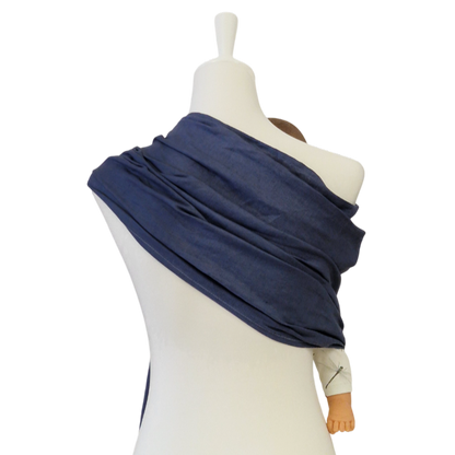 Storchenwiege Hänschenklein RingSling Leinen – Indigo