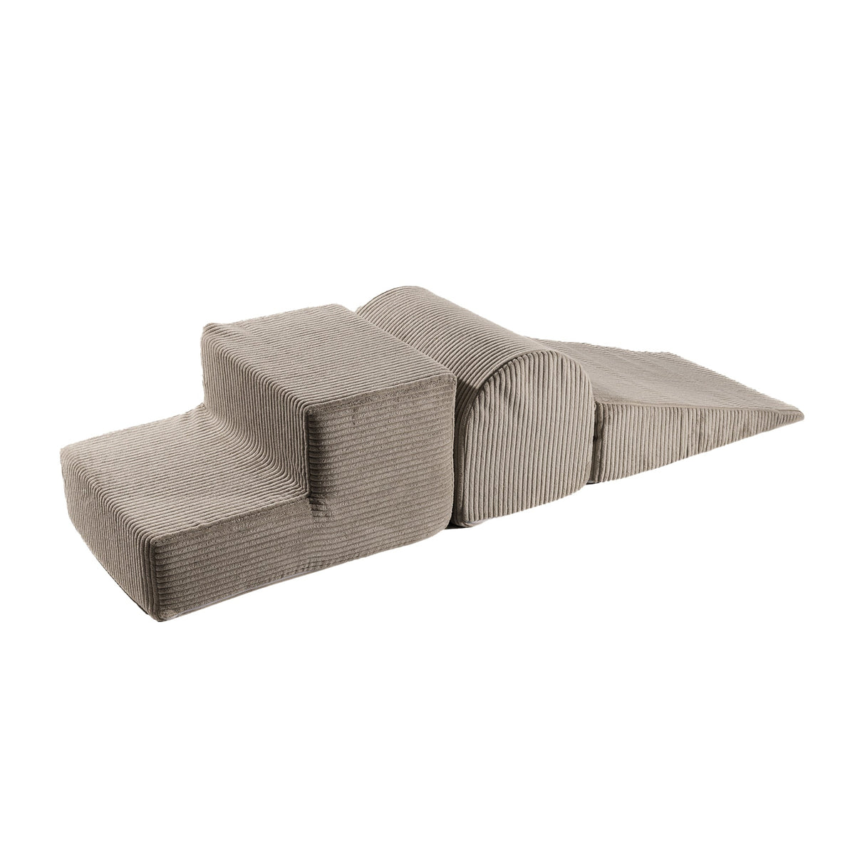 Design4Kids Schaumspielset Jewel Cord mit Bällebad und 200 Bällen Hazelnut Taupe