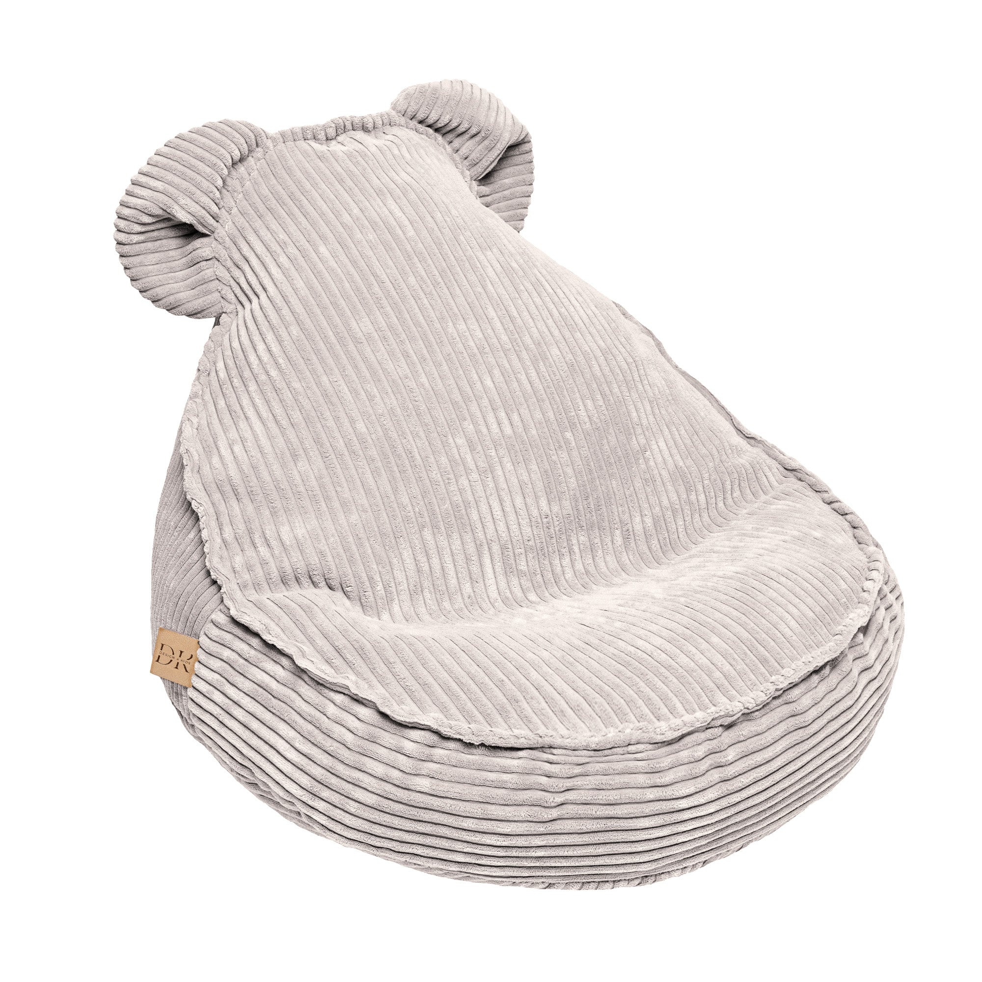 Design4Kids Kinder-Sitzsack Jewel Cord im Bär-Design