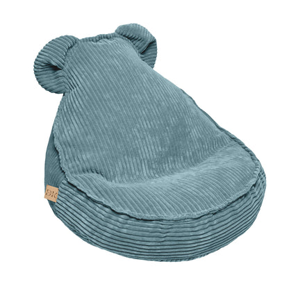 Design4Kids Kinder-Sitzsack Jewel Cord im Bär-Design