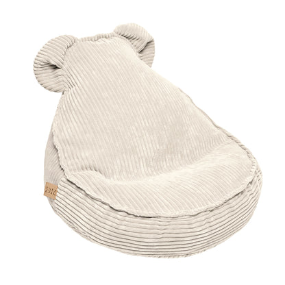 Design4Kids Kinder-Sitzsack Jewel Cord im Bär-Design