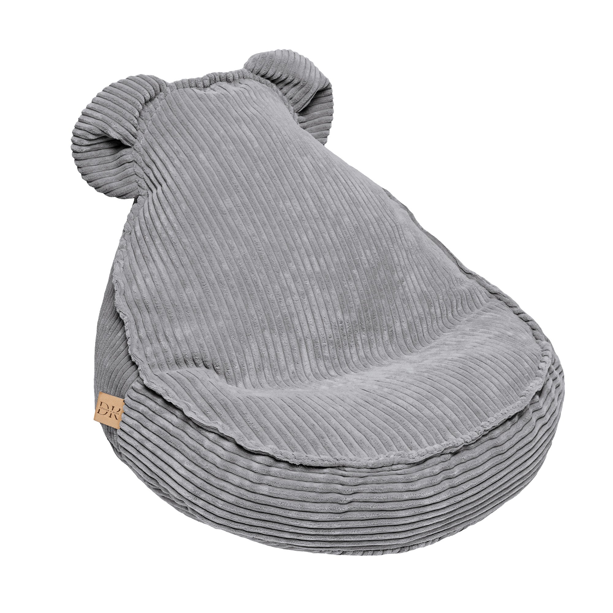 Design4Kids Kinder-Sitzsack Jewel Cord im Bär-Design